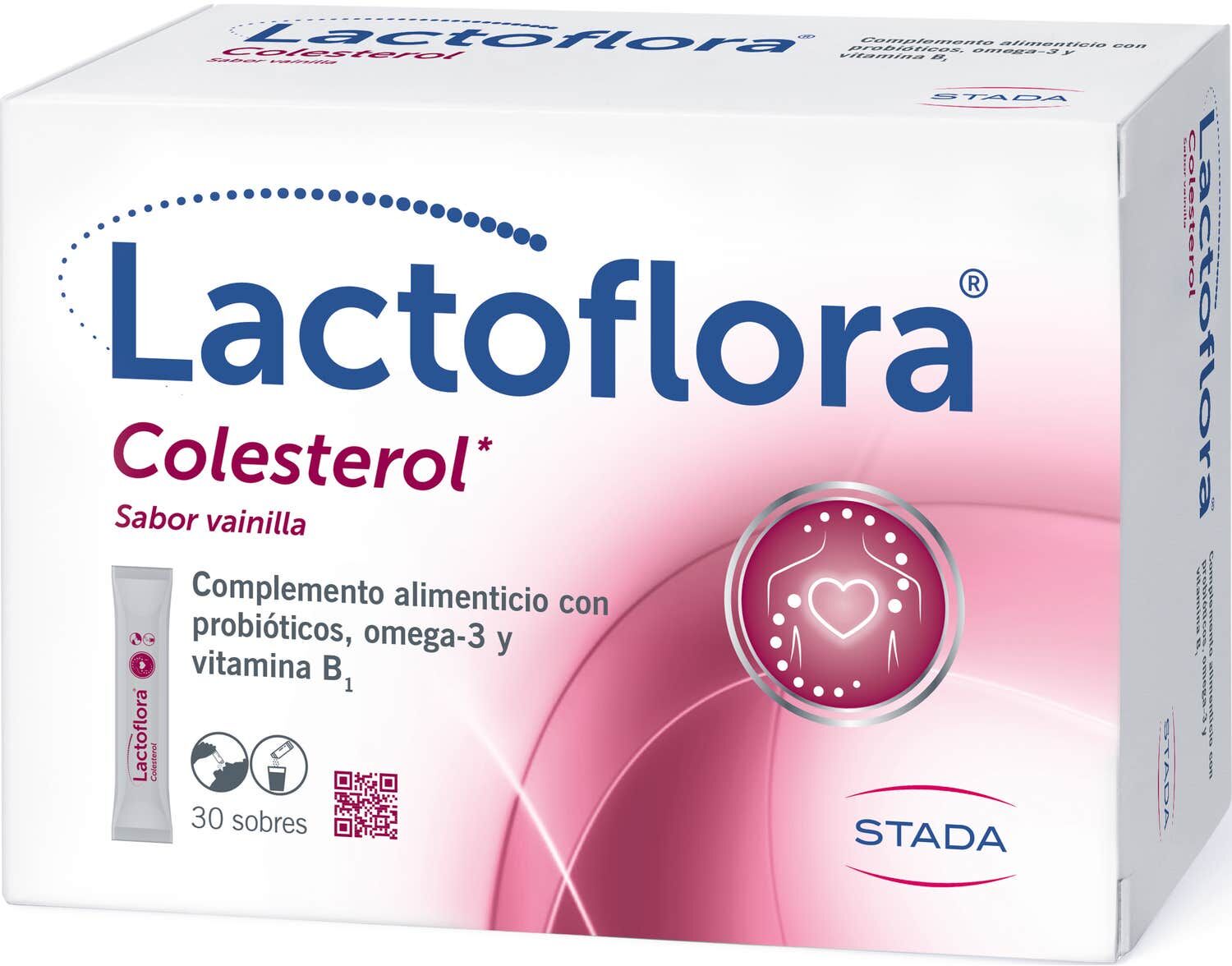 Lactoflora Colesterol Sabor Vainilla 30 sobres