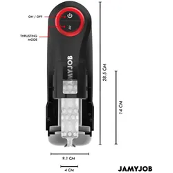 Jamyjob, Masturbator, Automatischer Vagina-Masturbator Mit Gravity-Funktion, 5 Saugmodi