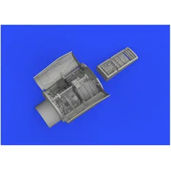 Eduard F-16C wheel bays early PRINT 1/48 KINETIC