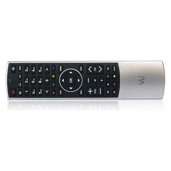 Vu+ 8786821 Fernbedienung IR/Bluetooth Beistellgerät Drucktasten (Gerätespezifische Fernbedienung, Bluetooth, Infrarot) (8786821)