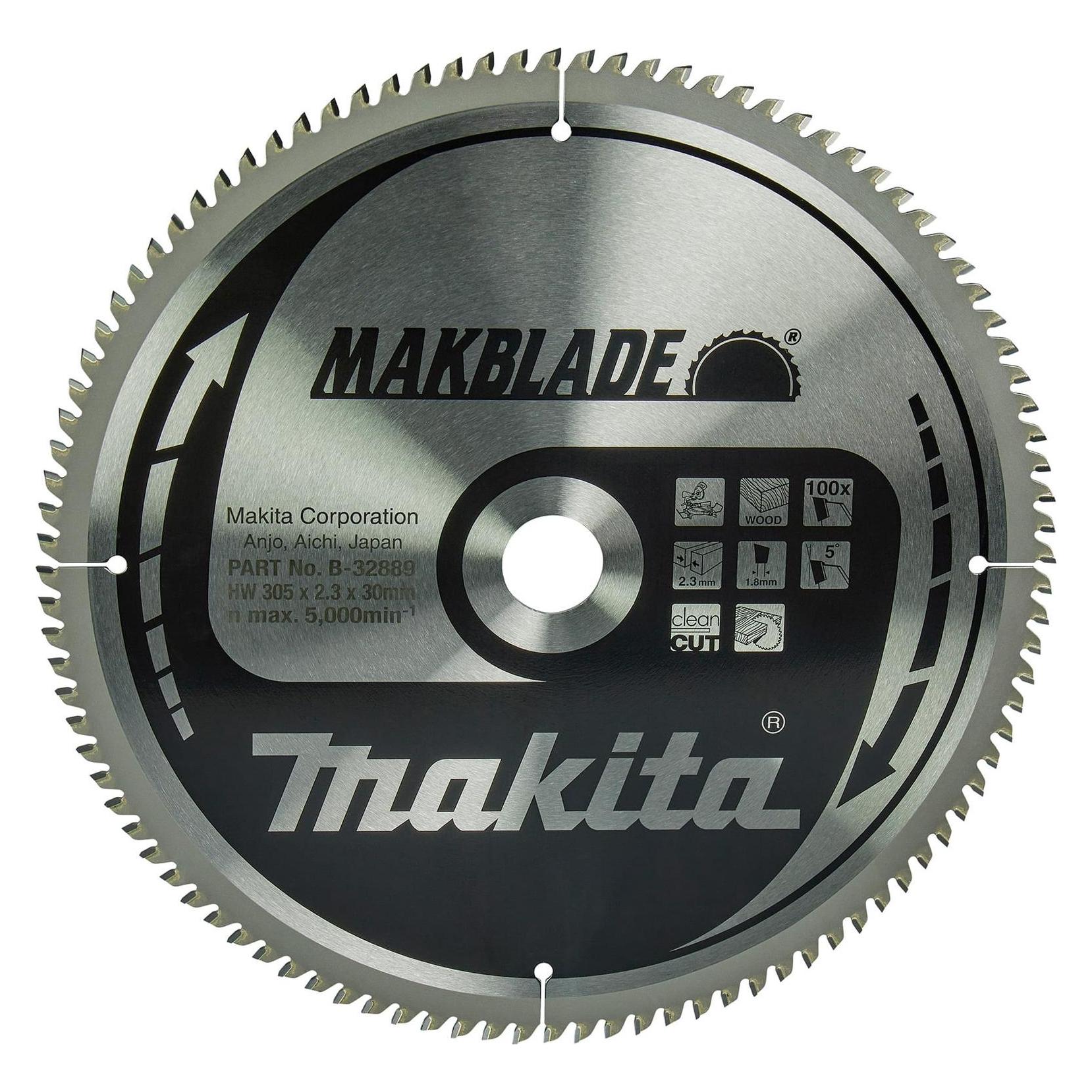 Makita MAKBLADE Sägeb. 305x30x100Z (B-32889)