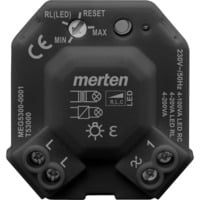 Universal LED Dimmermodul, Typ MEG5300-0001, für ohmsche, induktive und kapazitive Lasten grau, Retail