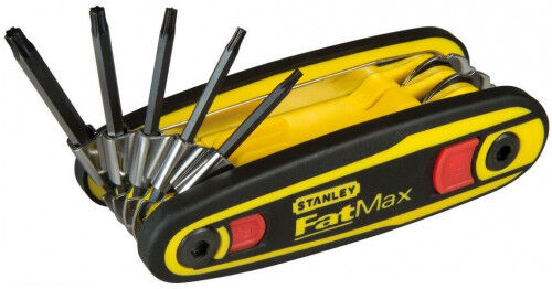 Stanley 0-97-553 FatMax Jeu de clés hexagonales Torx a verrouillage (T9-T30)