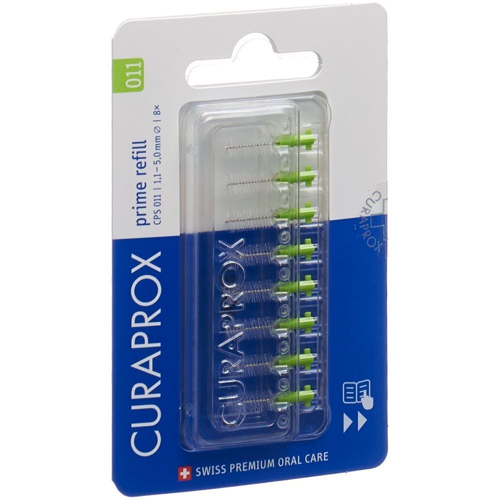 Curaprox CPS 011 refill Interdentalbür 8 Stk St Zahnbürste