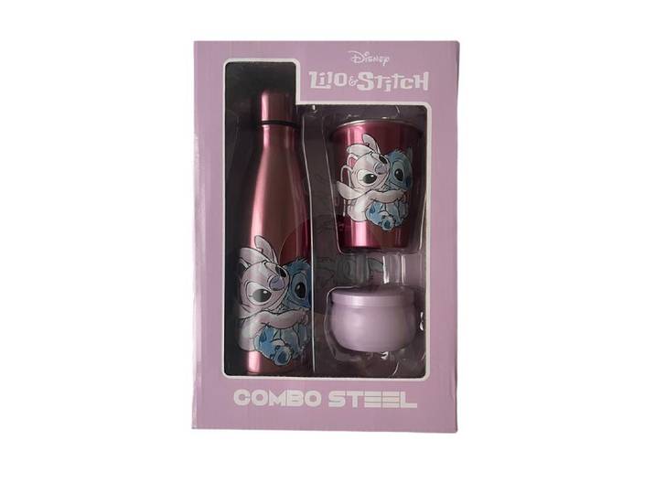 Disney Combo Steel Lilo & Stitch Edition Rose Stitch & Angel