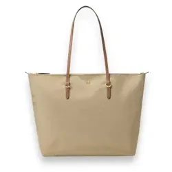 Lauren Ralph Lauren für Damen. 431950007003 Keaton große Nylon Tragetasche beige (OSFA), Lässig