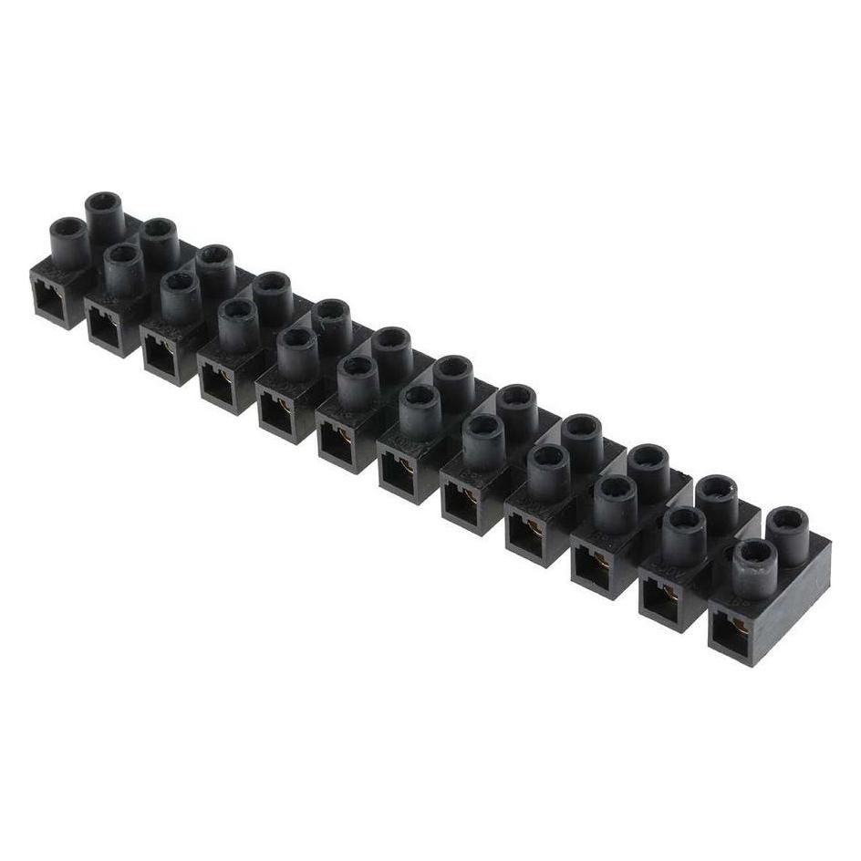 RS PRO Lüsterklemme 16mm2 12-polig schwarz (CPP-30A(RS) 2)