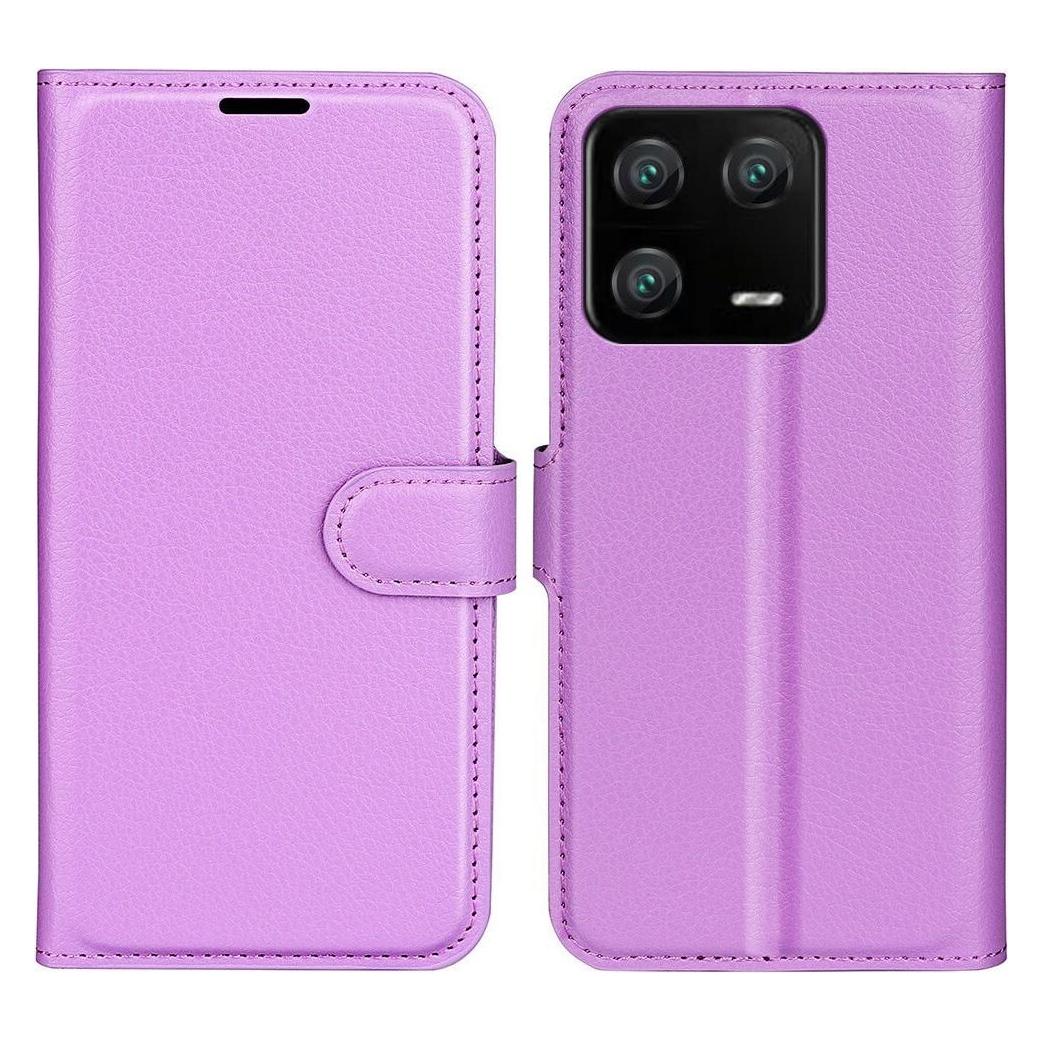 Cover-Discount Xiaomi 13 Pro - Leder Etui Hülle violett (Xiaomi 13 Pro) (660121040H)