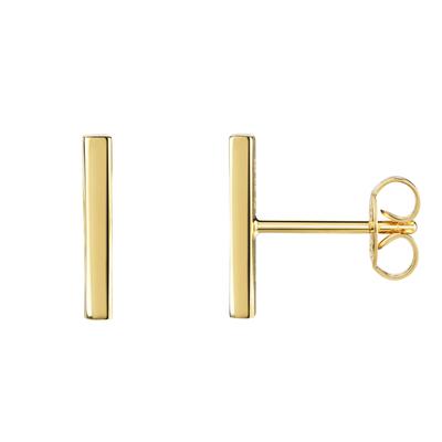 Paar Ohrstecker CELESTA, gold (gelb), Ohrringe, Damen, one-size, Silber 925 (Sterlingsilber)