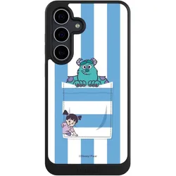 Nivocase Hülle für Samsung Galaxy S25 FE Handyhülle NIVOcore Case Schwarz Disney Pixar Fanartikel Die (Samsung Galaxy S25 FE), Smartphone Hülle, Schwarz