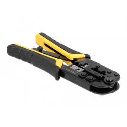 Delock 90520 90520 Crimpzange Modulare Daten- und Telefonstecker Inkl. Abisolierwerkzeug Modularstecker