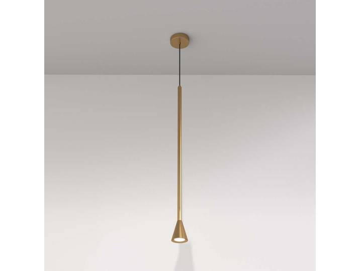 Maytoni Arrow Pendelleuchte, Hängeleuchte GU10 Gold-Farbe