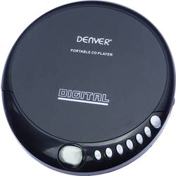 Denver DM-24 Tragbarer CD-Player CD, CD-ROM, CD-RW Schwarz 12231180
