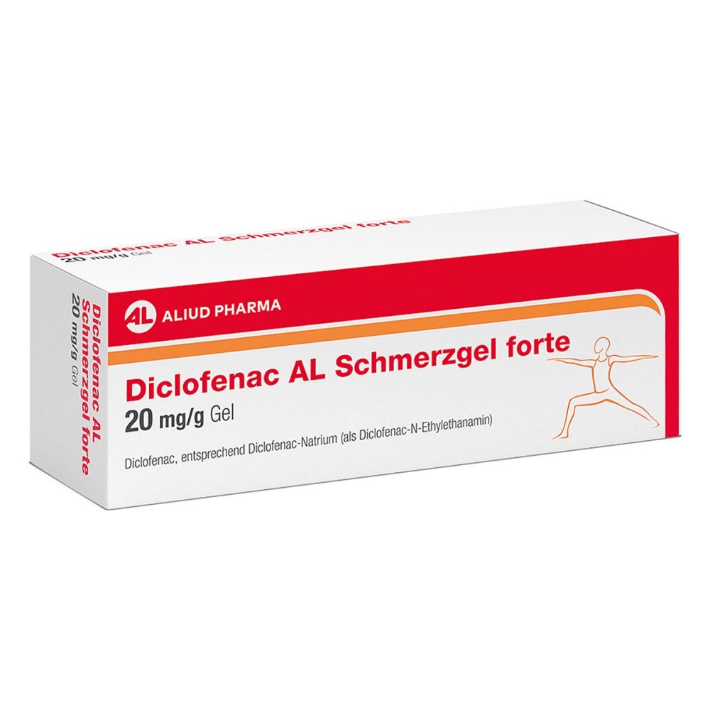 ALIUD Pharma GmbH Diclofenac AL Schmerzgel Forte 20 mg/g Gel 18719890