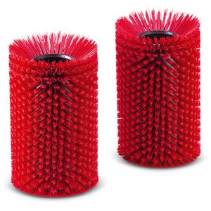 Kärcher Bürstenwalze 500 medium, rot, 4.762-624.0, für Bürstenwalzenantrieb 500, Breite 25 cm, 2 Stück