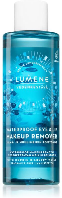 Lumene VEDENKESTÄVÄ bi-phase waterproof makeup remover for eyes and lips 100 ml
