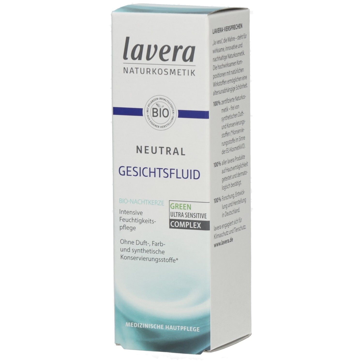Lavera Neutral Gesichtsfluid 50 ml Emulsion