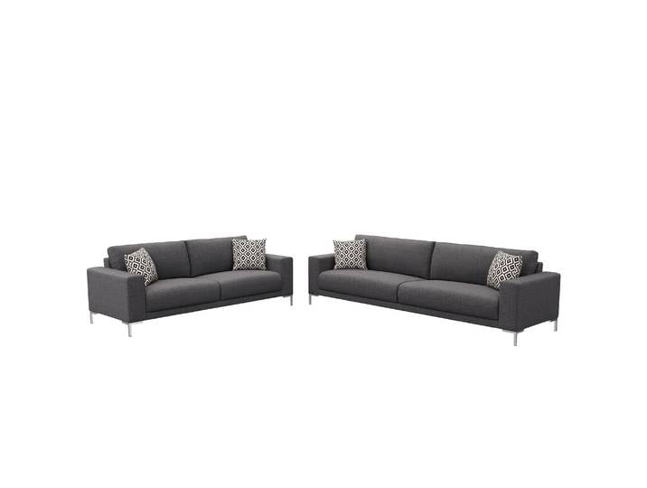 Sofa Set NOREEN anthrazit