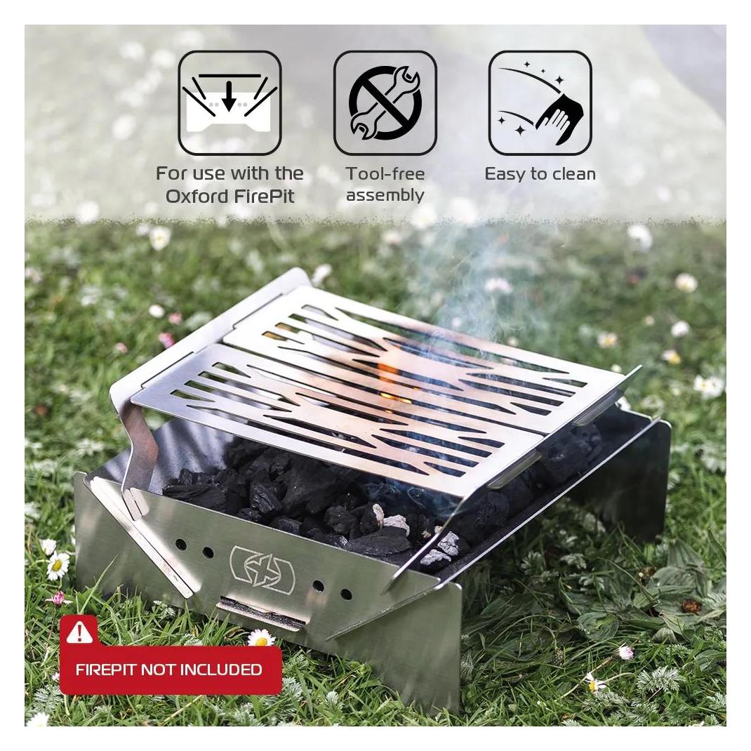 Oxford Grill für kompakte, flache Feuerstellengrill (OX877)
