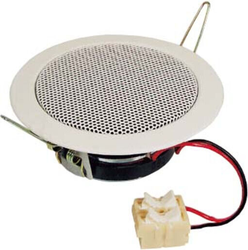 Visaton Enceinte plafond sans transformateur, 8 cm DL 8 Ohm blanc (50098)