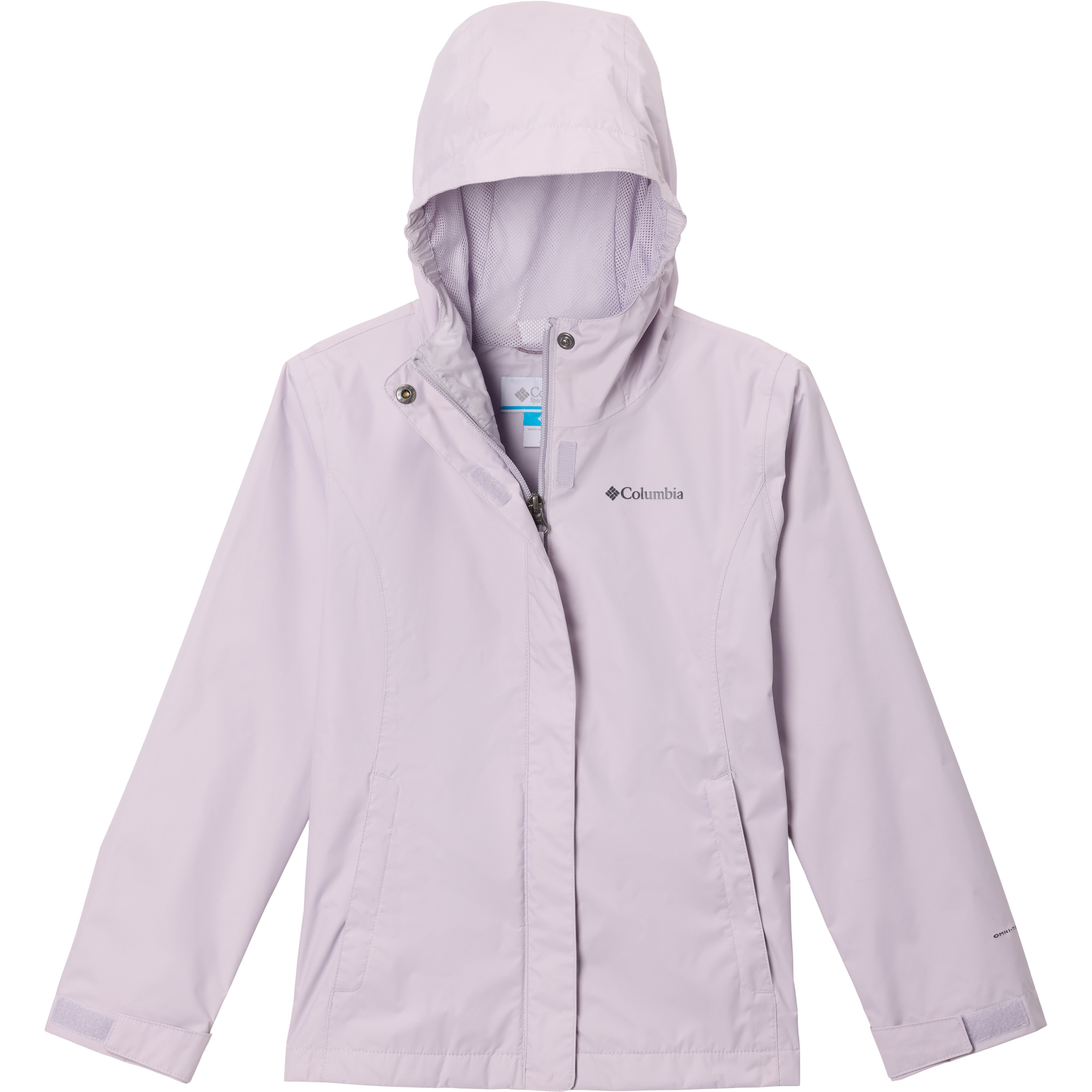 Columbia Arcadia II Kinder Regenjacke rosa Größe 156 Camping Wasserabweisend