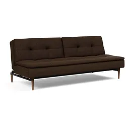INNOVATION LIVING Schlafsofa Dublexo Styletto dunkel Stoff Chocco