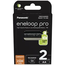 eneloop eneloop pro HR06 Mignon (AA)-Akku NiMH 2500 mAh 1.2 V 2 St. 52333160