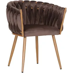 Sessel WEAVY (BHT 60x78x55 cm) - BHT 60x78x55 cm