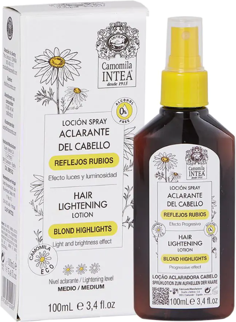 Intea Camomila Loção Reflexos Louros 100ml