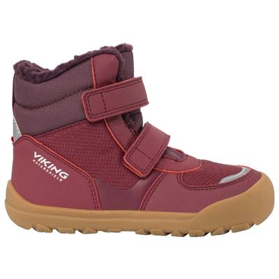 Viking - Kid's Rowan Barefoot Warm WP 2V - Winterschuhe 36 | EU 36 rot