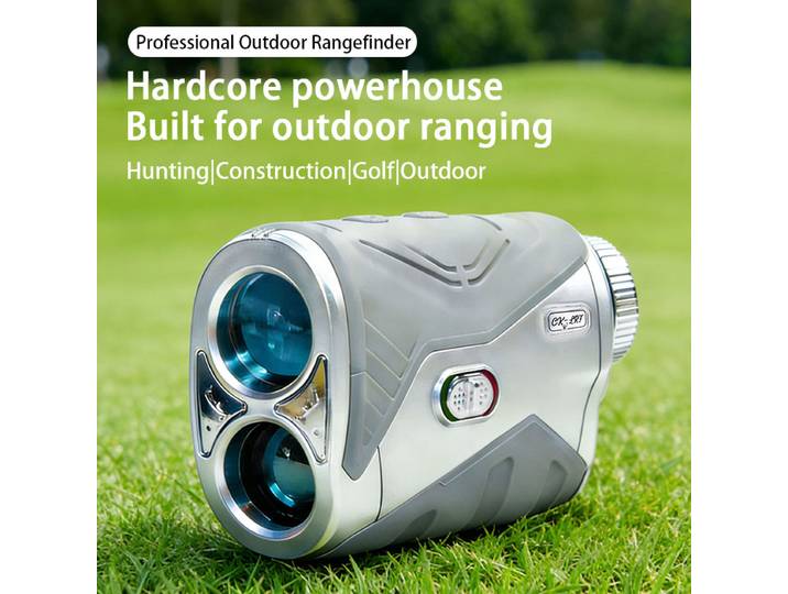 Télémètre laser de golf 1200 m avec compensation de pente, fixation magnétique, vibration de précision pour la fixation du drapeau, grossissement 6x, télémètre étanche pour le golf et la chasse