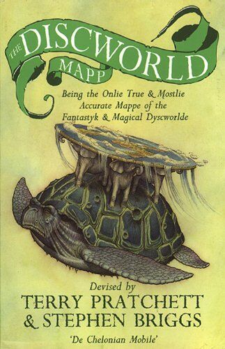 Terry Pratchett - The Discworld Mapp: Being the Onlie True and Mostlie Accurate Mappe of the Fantastyk and Magical Dyscworlde - Preis vom 30.09.2026 22:30:23 h
