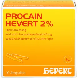 Procain Hevert 2% 20 ML