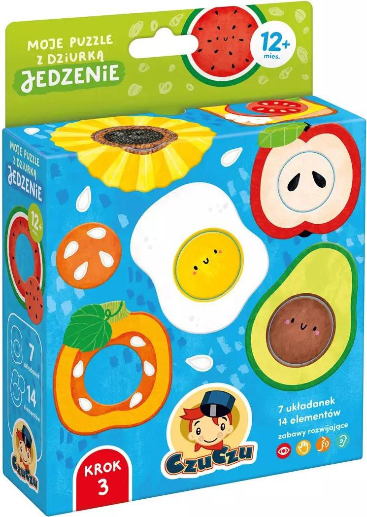 CzuCzu Mijn puzzel met gaatjes - Voeding voor kinderen 92924