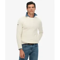 Superdry für Herren. M6110681A Pullover Textur beige (XL), Lässig, Baumwolle