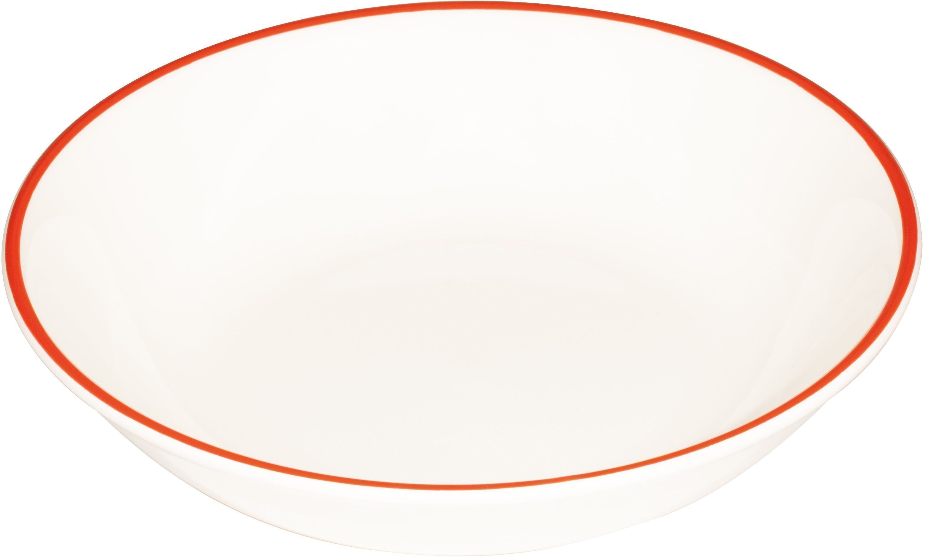 Zafferano Fondina Lido Rim Rosso 22 x 5,3 cm