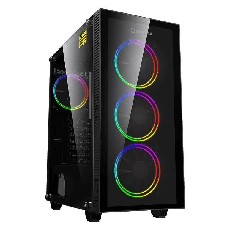 GameMax ARLT Draco XD Midi-Tower Schwarz (GM-12360300004)