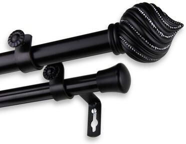 InStyleDesign Mya Adjustable Double Curtain Rod