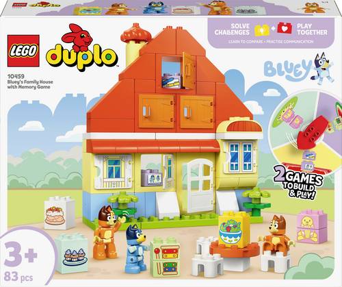 10459 LEGO DUPLO Bluey Blueys Familienhaus mit Memory-Spiel