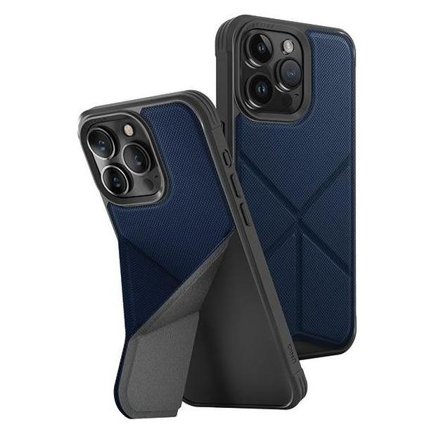 Uniq etui Transforma iPhone 15 Pro 6.1" Magclick Charging niebieski/electric blue (Apple iPhone 15 Pro) (1579257259)