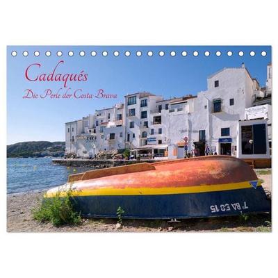 Cadaqués - Perle der Costa Brava (Tischkalender 2026 DIN A5 quer), CALVENDO Monatskalender