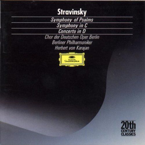 Herbert von Karajan - Psalmensinfonie/Sinfonie in C-Dur/Konzert in d-Dur - Preis vom 08.10.2026 07:26:42 h