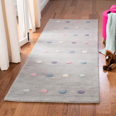 SAFAVIEH Kids Jayshree Polka Dot Wool Rug