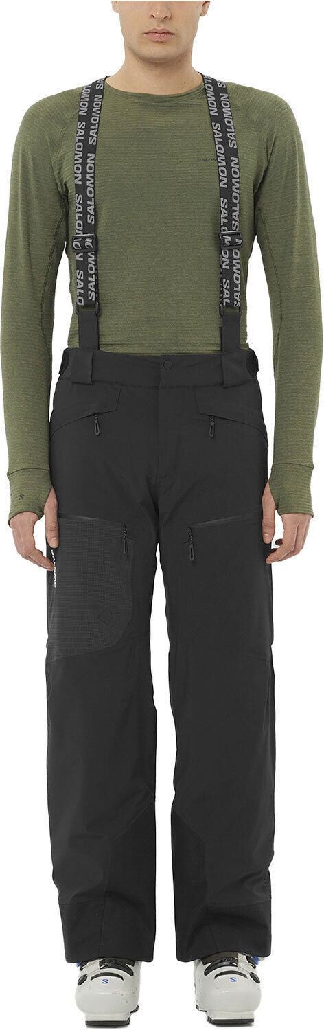 Salomon spectral pantalones esquí hombre Negro (L)