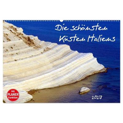 Die schönsten Küsten Italiens (Wandkalender 2027 DIN A2 quer), CALVENDO Monatskalender