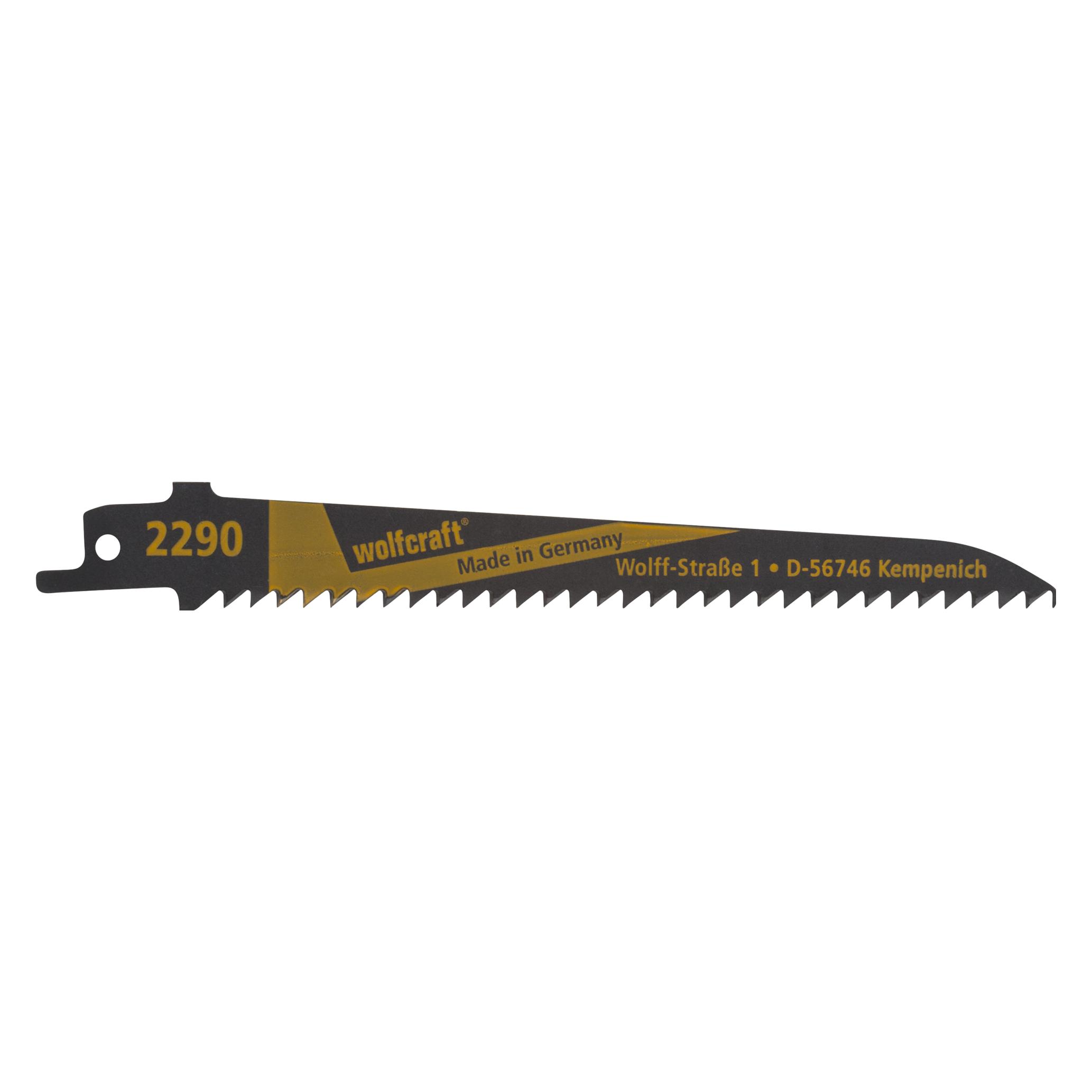 wolfcraft 2 Säbelsägebl. CV, Holz, Kurve, L=150mm (2290000)