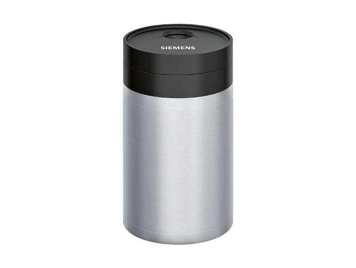 Milchbehälter SIEMENS TZ80009N 0.5 , silber (silberfarben), Edelstahl, Milchbehälter, Milchbehälter