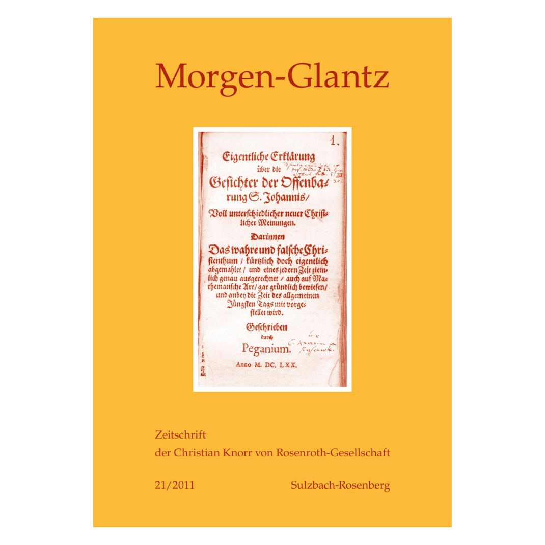 Peter Lang Morgen-Glantz 21/2011 (Deutsch, Softcover, Rosmarie Zeller) (56027294)