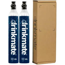 Drinkmate 60L CO2-Zylinder - Doppelpack