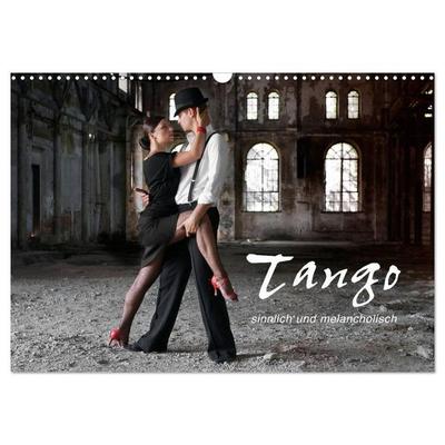 Tango - sinnlich und melancholisch (Wandkalender 2026 DIN A3 quer), CALVENDO Monatskalender